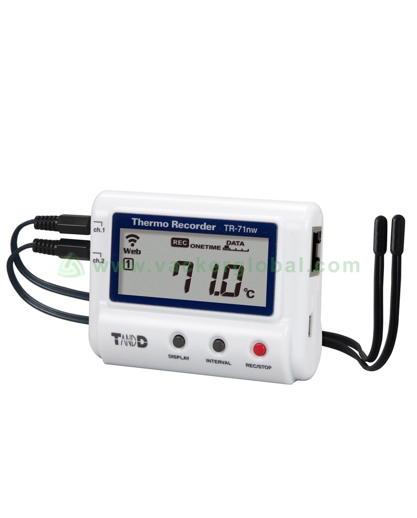 LAN Temperature Logger TR-71nw