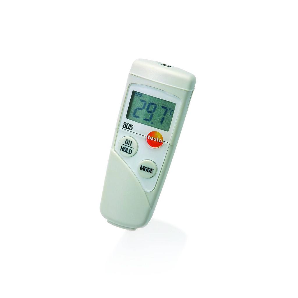 Infrared thermometer testo 805 with protective case