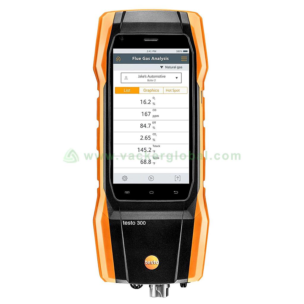 Flue Gas Analyzer For The Measurement Of Flue Gases